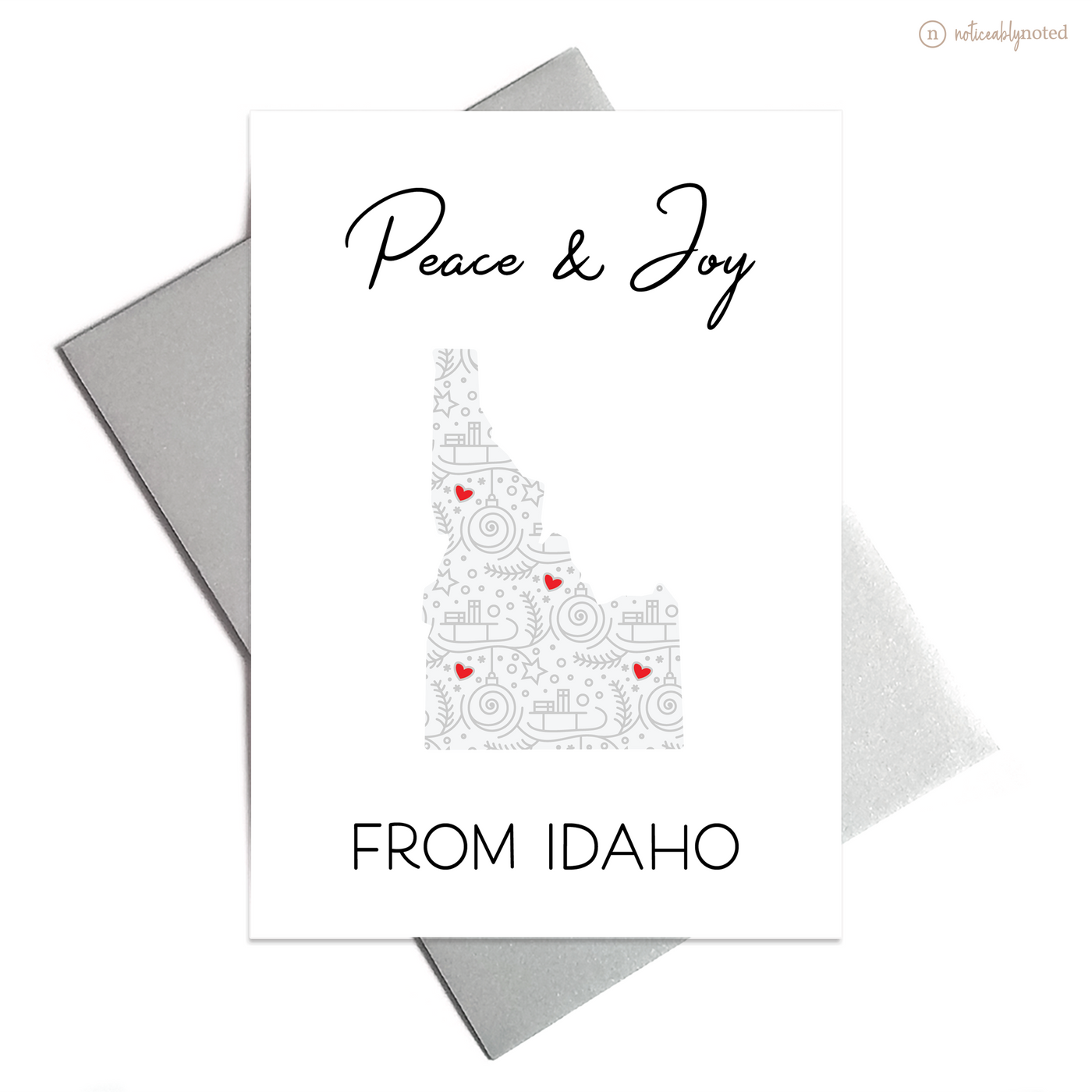 ID Christmas Card | Noticeably Noted