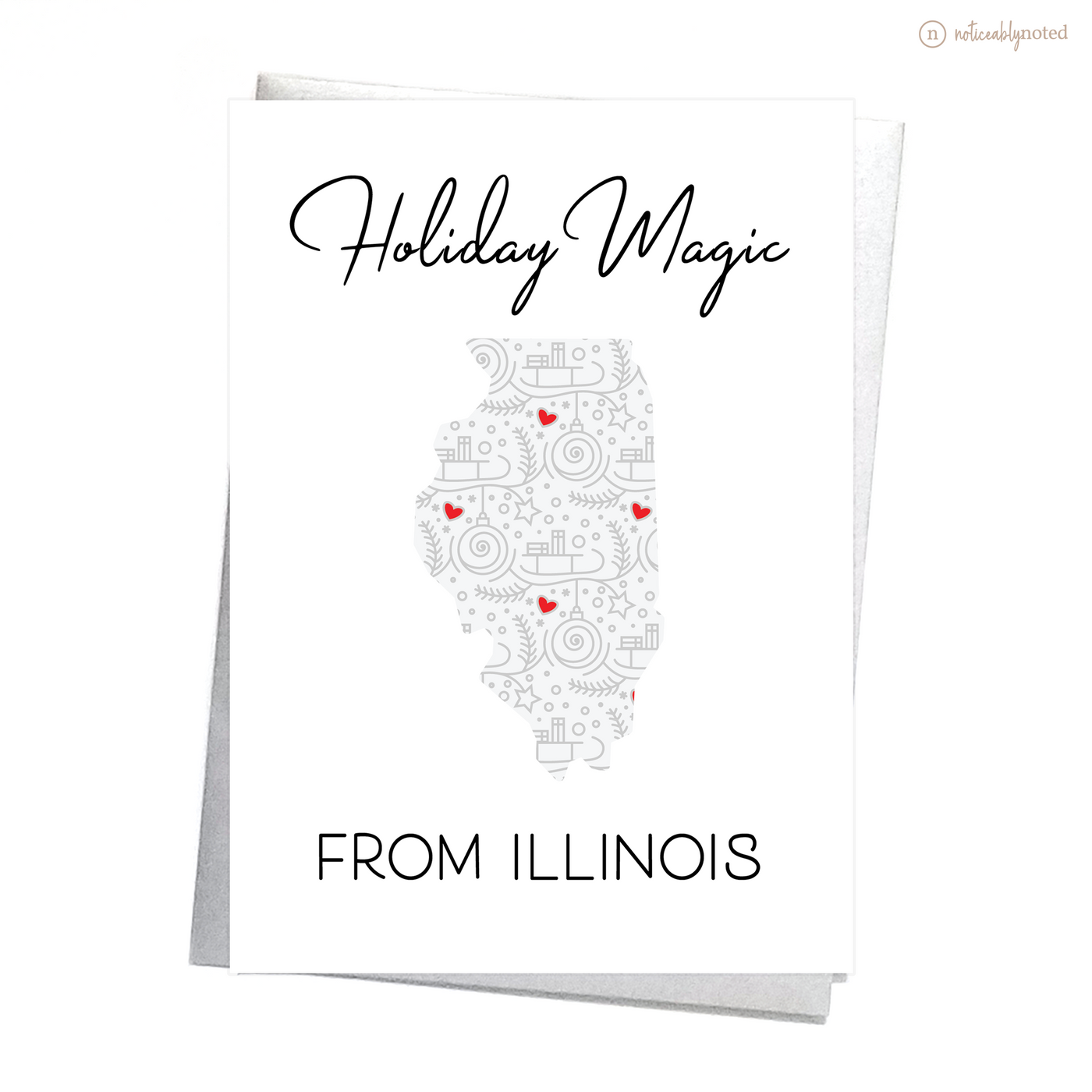 IL Christmas Card | Noticeably Noted