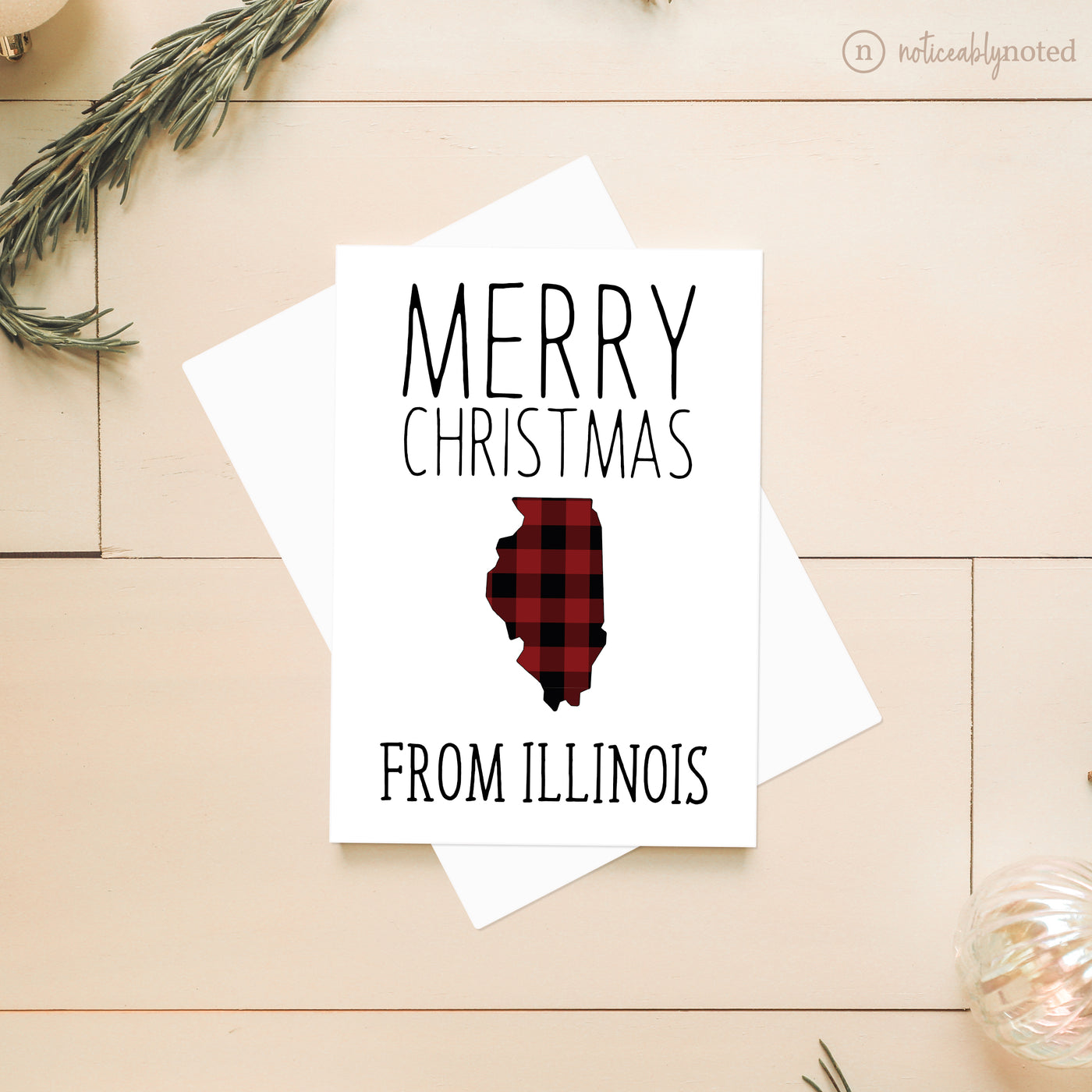 IL Christmas Card | Noticeably Noted