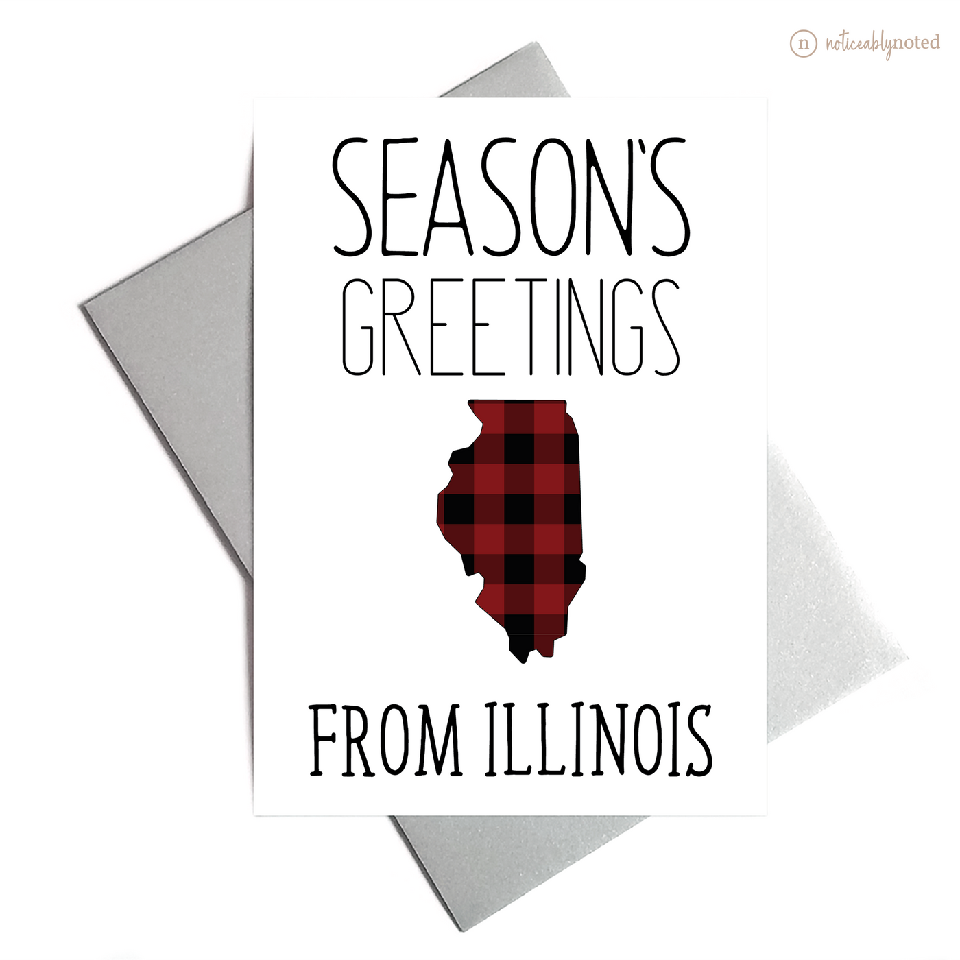 Illinois Christmas Cards | Noticeably Noted