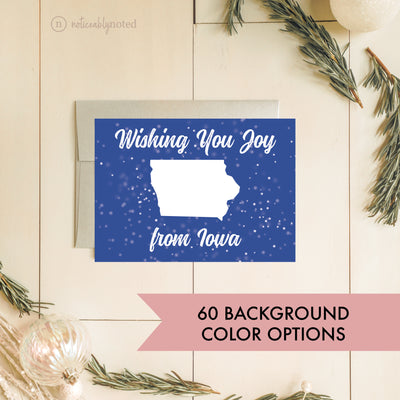 Iowa Holiday Card | Noticeably Noted