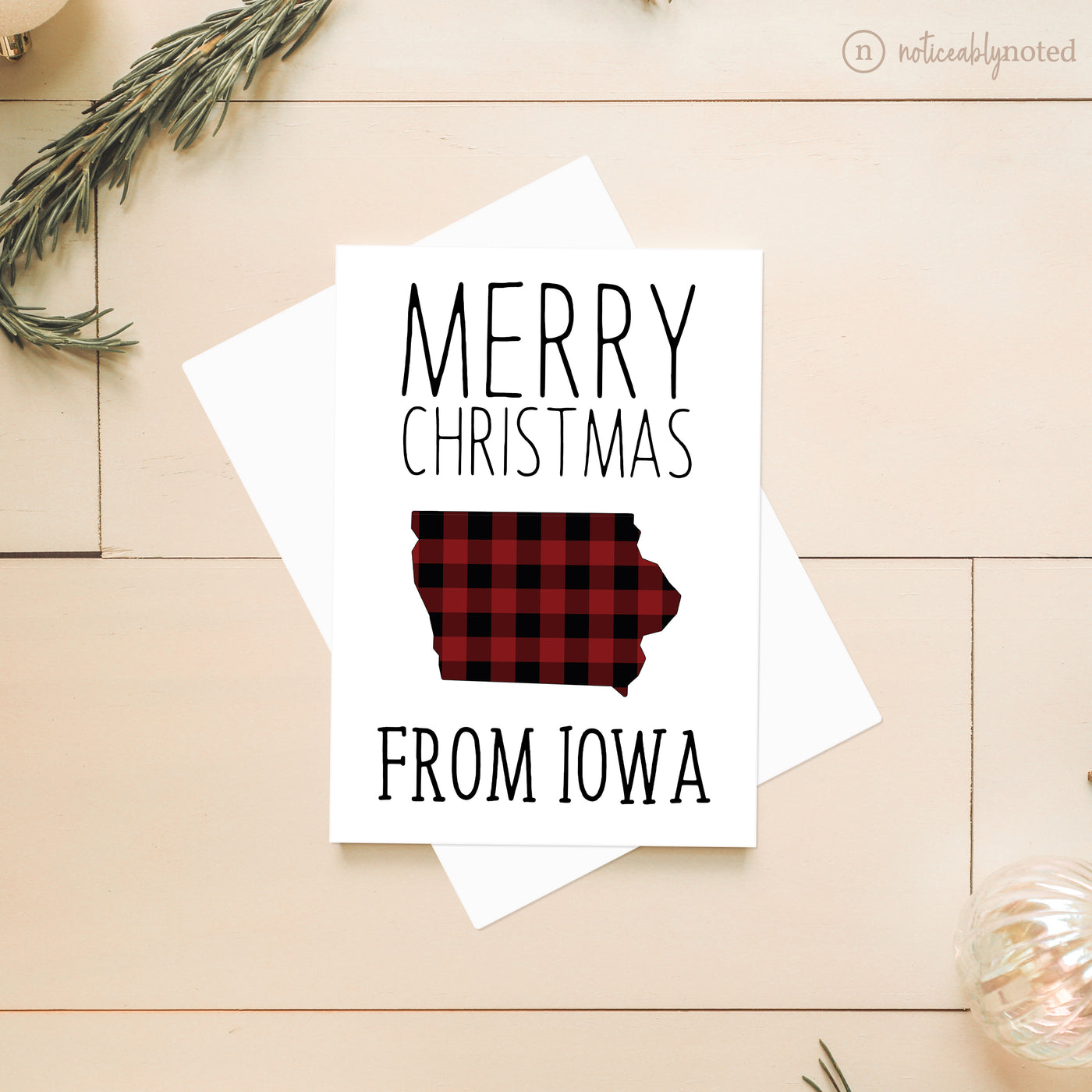 IA Christmas Card | Noticeably Noted
