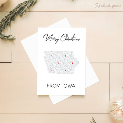 Iowa Christmas Cards | Noticeably Noted
