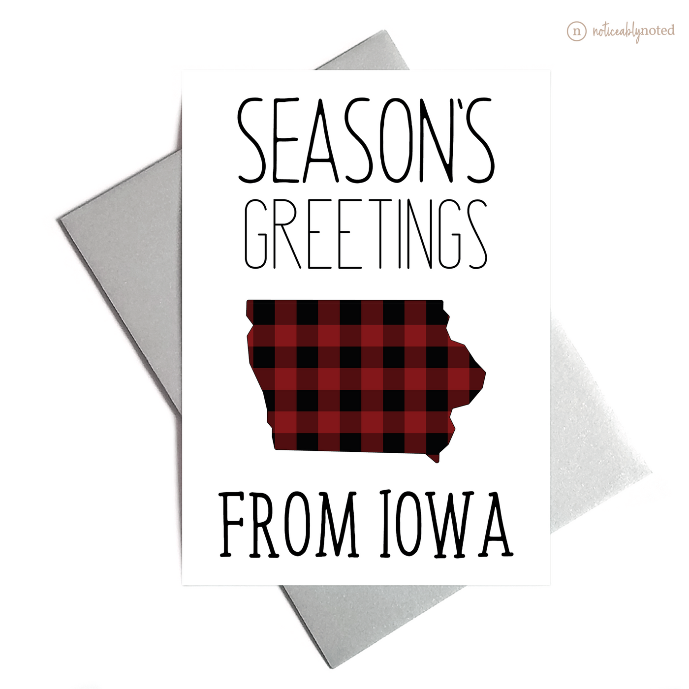 Iowa Christmas Cards | Noticeably Noted