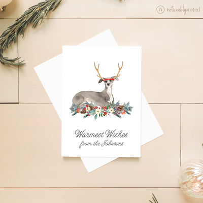 Italian Greyhound Dog Christmas Cards | Noticeably Noted