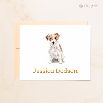 Jack Russell Dog Folded Cards