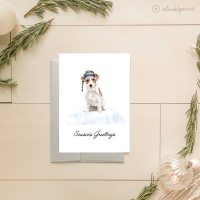 Jack Russell Dog Holiday Card | Noticeably Noted