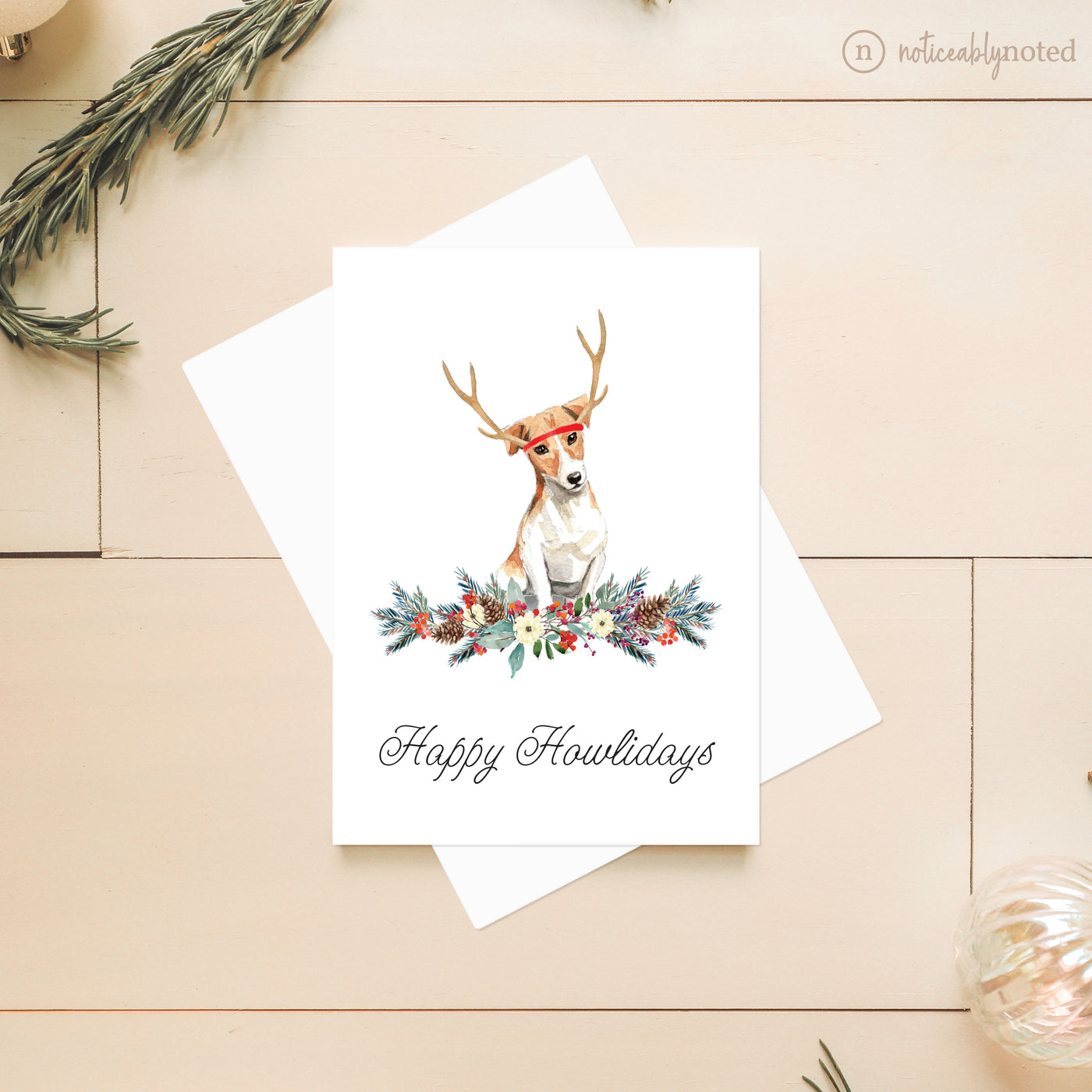 Jack Russell Dog Christmas Cards | Noticeably Noted
