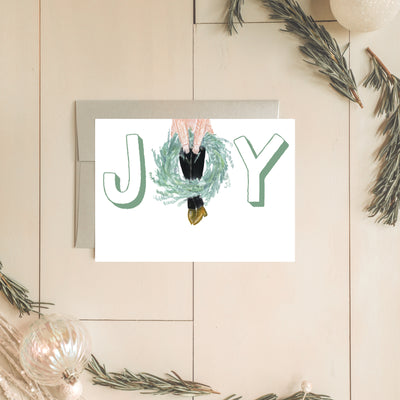 Joy Holiday Card | Noticeably Noted