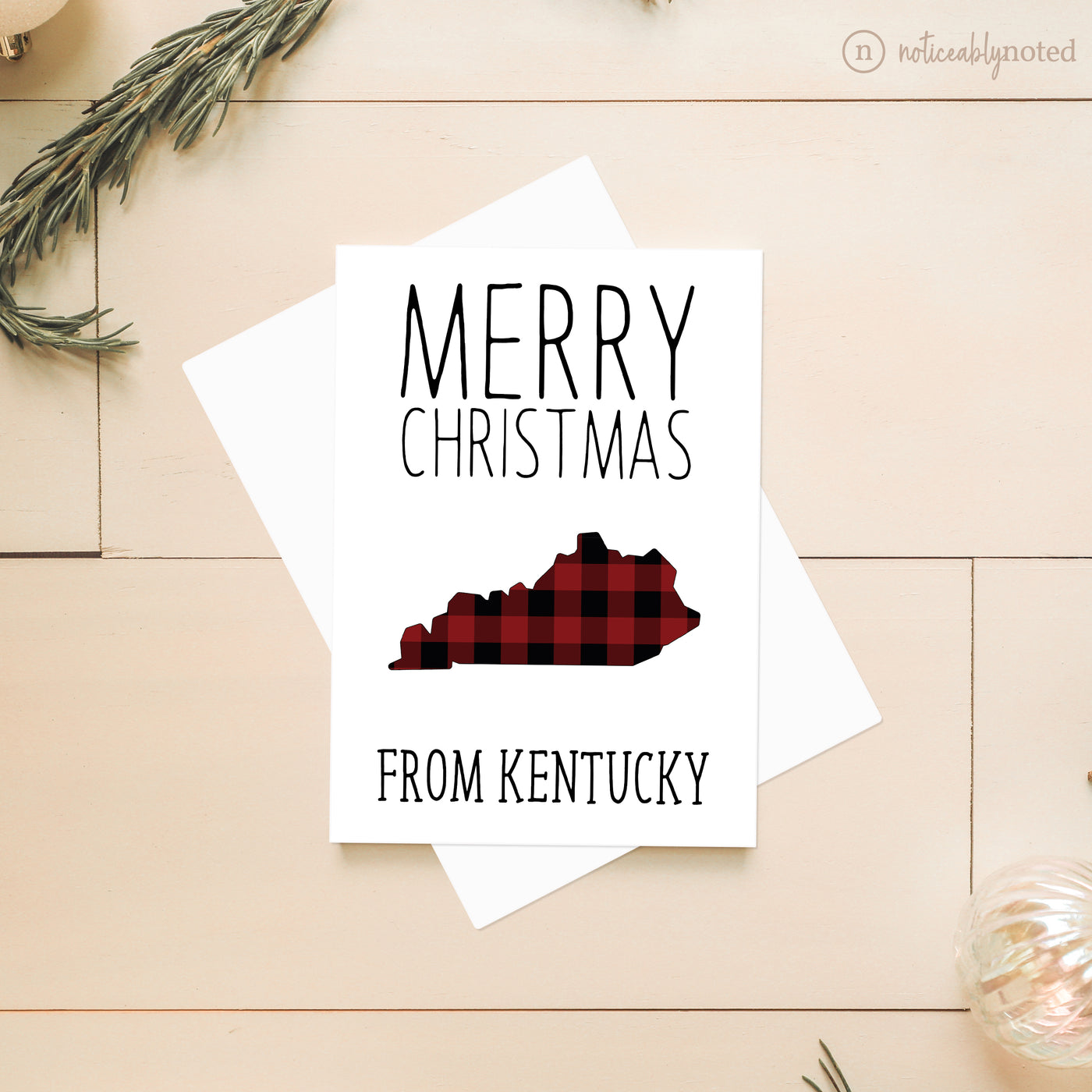 KY Christmas Card | Noticeably Noted