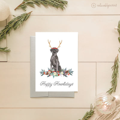 Labrador Retriever Dog Holiday Greeting Card