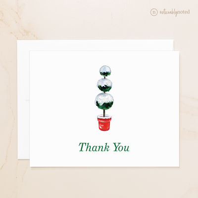 Topiary Thank You Cards | Noticeably Noted