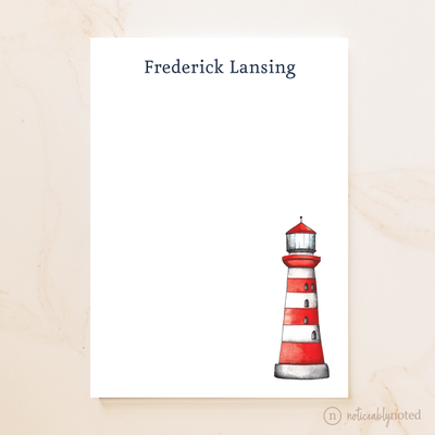 Lighthouse Personalized Notepad