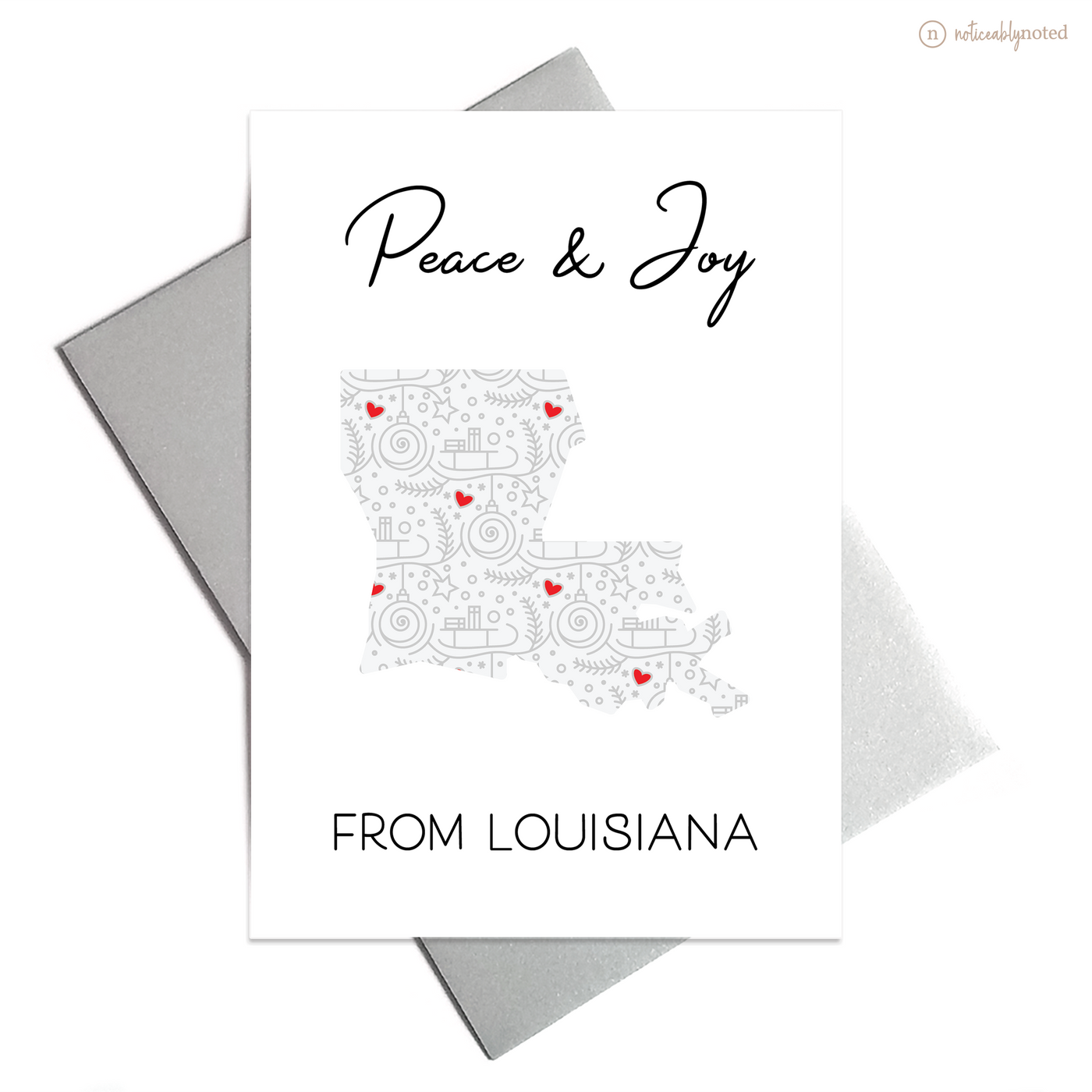 Louisiana Holiday Card | Noticeably Noted