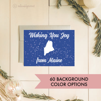 Maine Holiday Card | Noticeably Noted