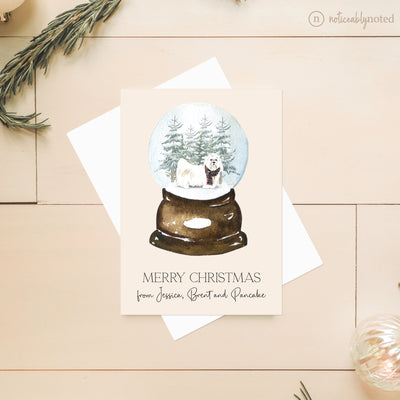 Maltese Dog Christmas Card | Noticeably Noted