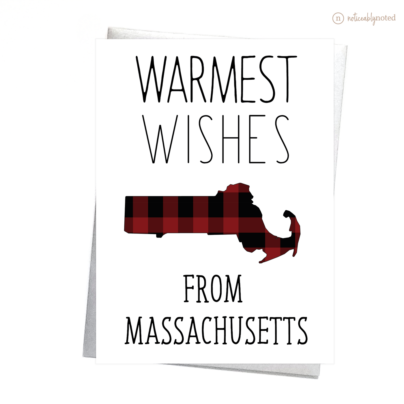 MA Holiday Greeting Cards | Noticeably Noted