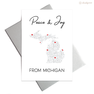 Michigan Holiday Card | Noticeably Noted
