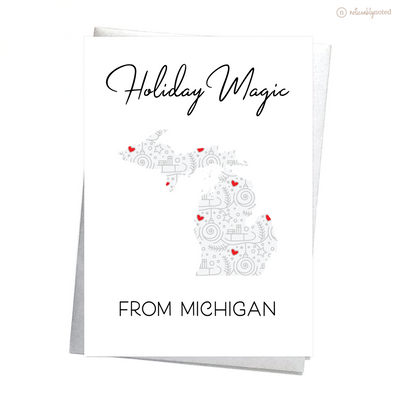 MI Christmas Card | Noticeably Noted