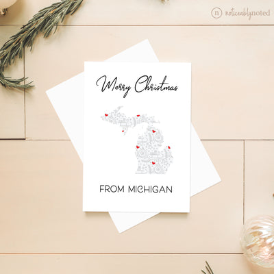 Michigan Christmas Cards | Noticeably Noted