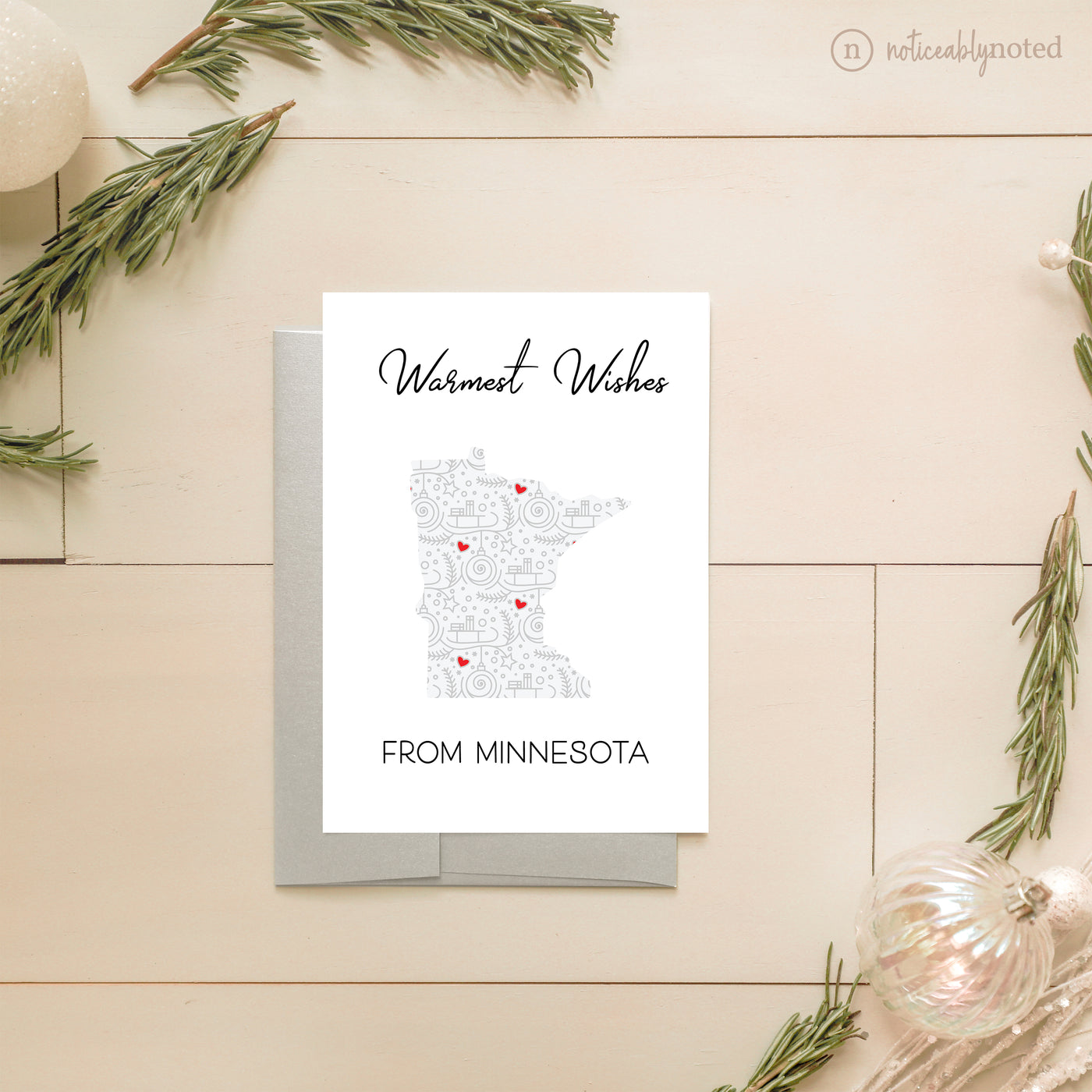 MN Holiday Greeting Cards | Noticeably Noted
