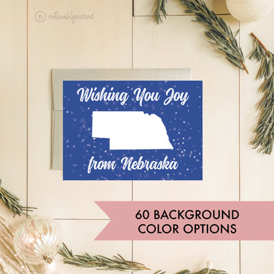 Nebraska Holiday Card | Noticeably Noted