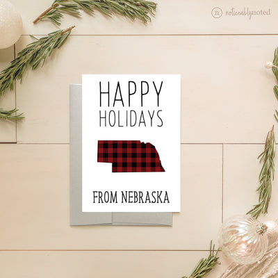 Nebraska Holiday Card | Noticeably Noted