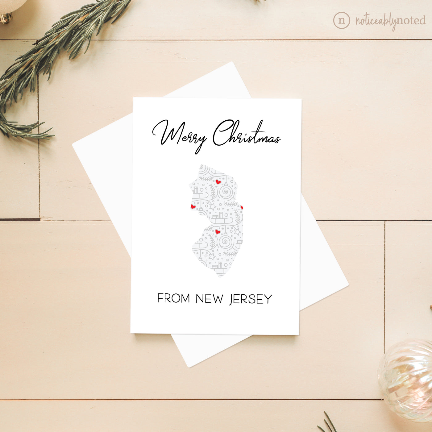 New Jersey Christmas Cards | Noticeably Noted