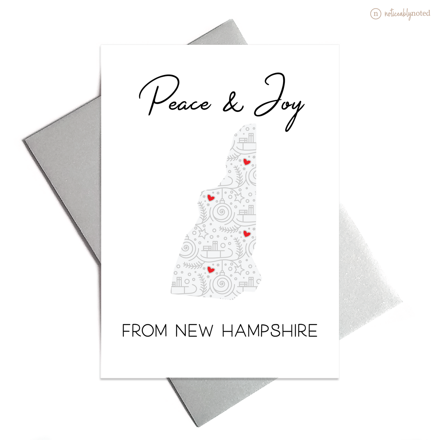 NH Christmas Card | Noticeably Noted
