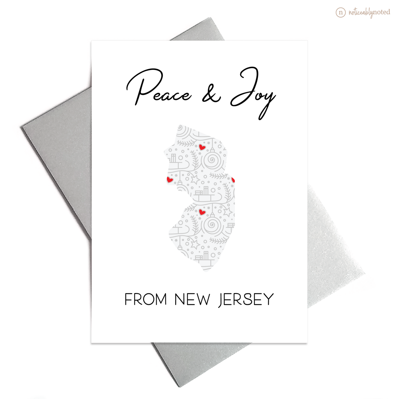 NJ Christmas Card | Noticeably Noted