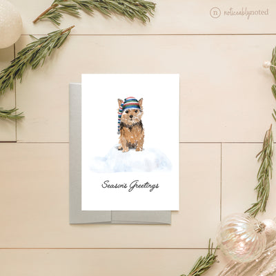 Norfolk Terrier Dog Christmas Cards | Noticeably Noted
