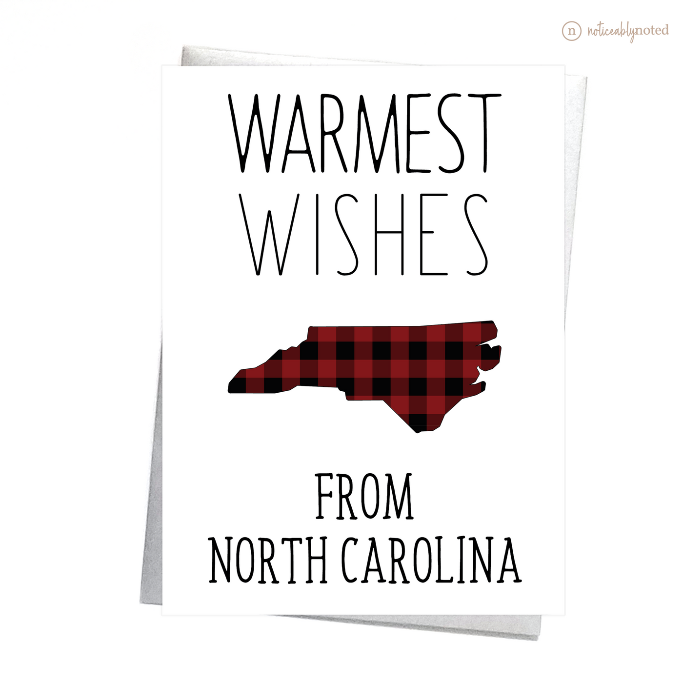 NC Holiday Greeting Cards | Noticeably Noted
