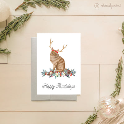 Norwegian Forest Holiday Card | Noticeably Noted