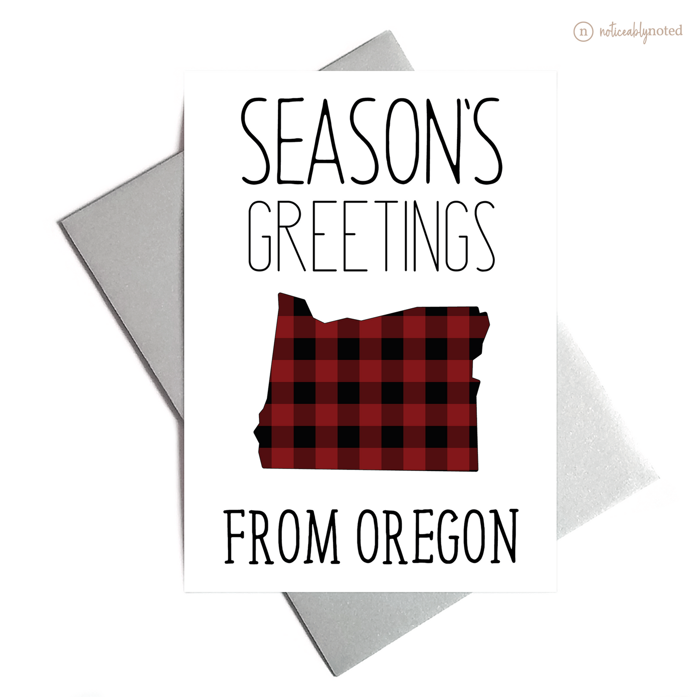 Oregon Christmas Cards | Noticeably Noted