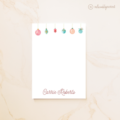 Ornaments Personalized Notepad