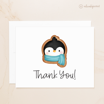 Penguin Cookie Thank You Cards