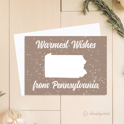 PA Christmas Card | Noticeably Noted