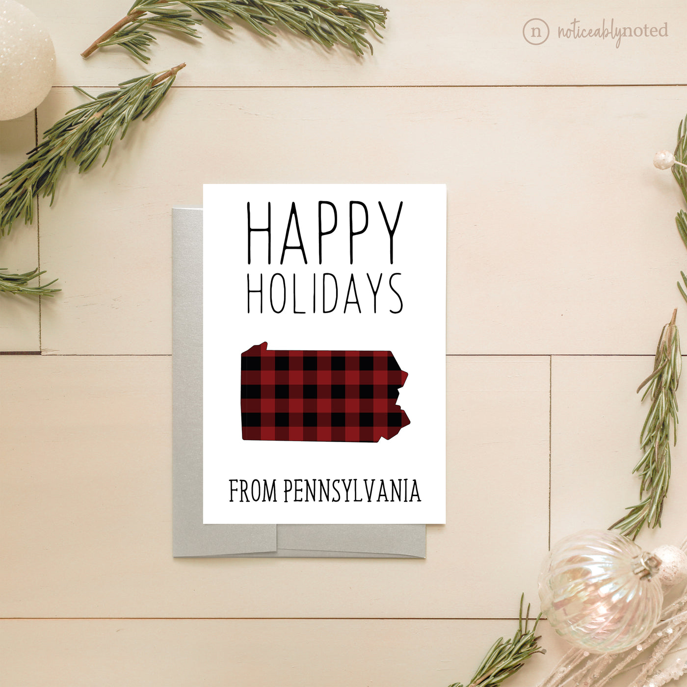 Pennsylvania Holiday Card | Noticeably Noted