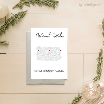 PA Holiday Greeting Cards | Noticeably Noted