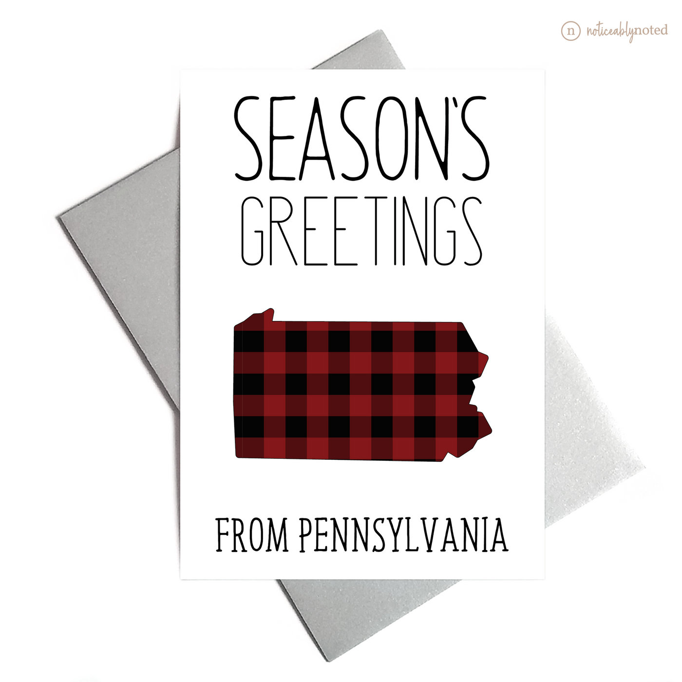 PA Holiday Greeting Cards | Noticeably Noted