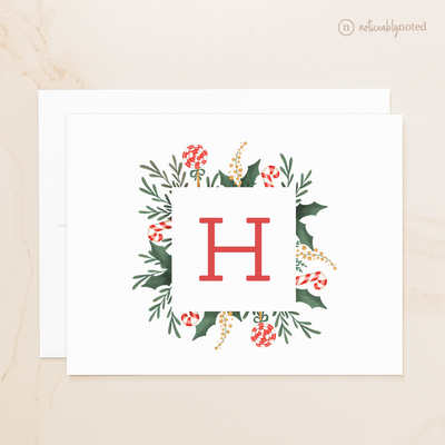 Personalized Christmas Note Cards | Noticeably Noted
