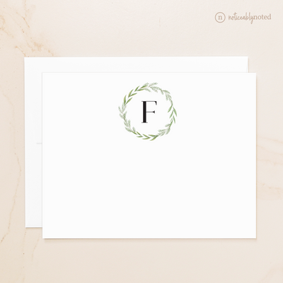 Monogram Flat Cards | Noticeably Noted