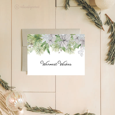 Poinsettia Christmas Card | Noticeably Noted