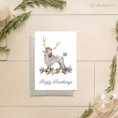 Poodle Dog Holiday Card | Noticeably Noted