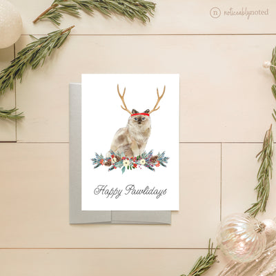 Ragdoll Holiday Card | Noticeably Noted