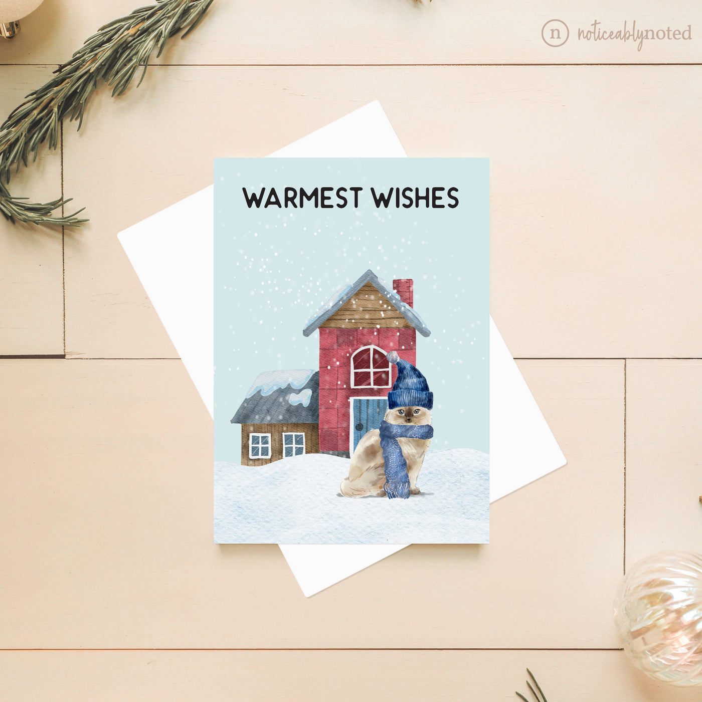 Ragdoll Christmas Card | Noticeably Noted