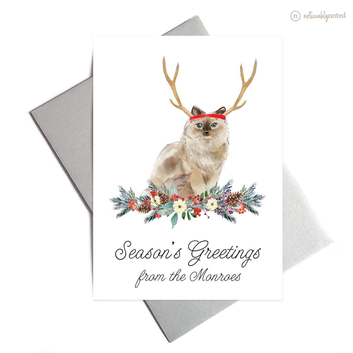 Ragdoll Christmas Cards | Noticeably Noted