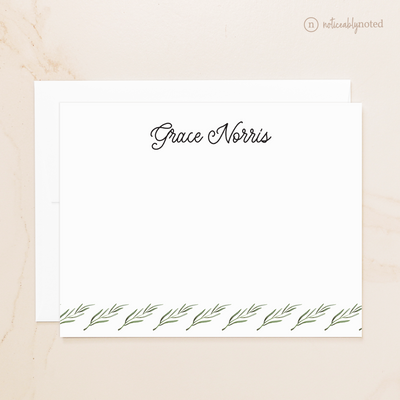 Rosemary Personalized Flat Cards