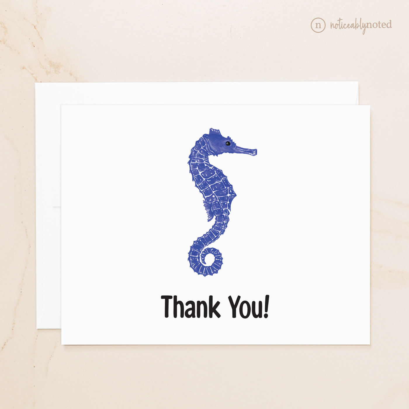 Seahorse Thank You Notes | Noticeably Noted