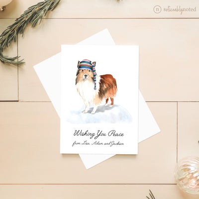 Shetland Sheepdog Christmas Cards | Noticeably Noted